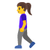 woman walking